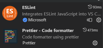 eslint+prettier